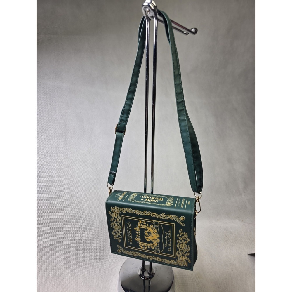NWOT OwlCrate Emily Wilde Encyclopedia of Fairies Book Purse Crossbody  RARE